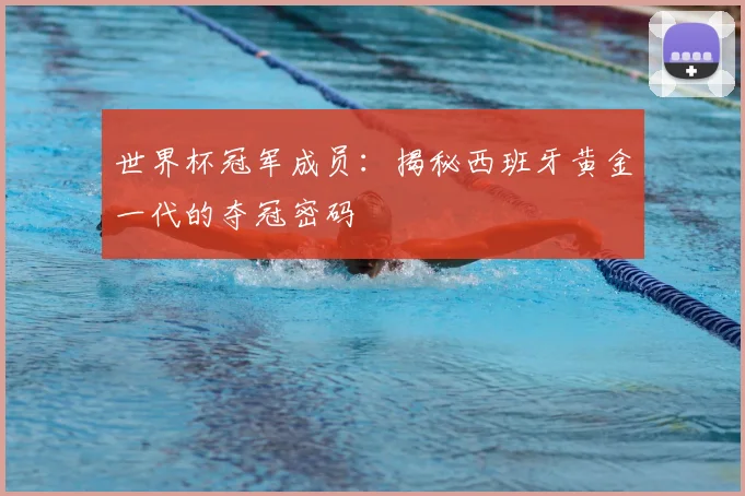 世界杯冠军成员:揭秘西班牙黄金一代的夺冠密码